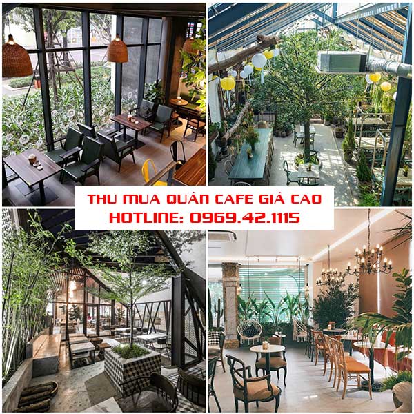 Thu mua quán cafe trọn gói giá cao